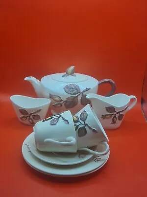 Buy Vintage Hand Painted Charlton Ware Tea Set For 2 Autumn Leaf Design • 34.99£