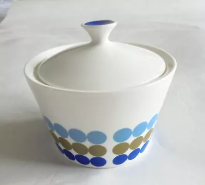 Buy Royal Tuscan Aqua Fine Bone China Lidded Sugar Bowl Perfect Condition • 7.50£