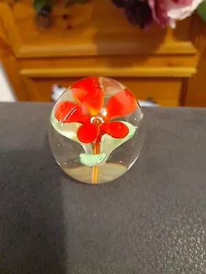 Buy Glass Paperweight In Perfect Condition. Small Size. • 2£
