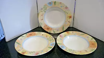 Buy Royal Stafford Country Cottage 3x Rimmed Pasta  Bowls 9.75  • 25£