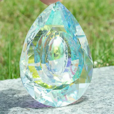 Buy AAAA+ Rainbow Crystal Sun Catcher DIY Hanging Pendant Glass Lamps Window Decor • 4.81£
