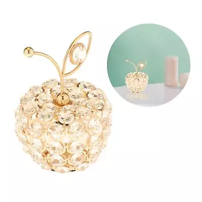 Buy Modern Crystal Fruit Pear Ornaments Rhinestone Figurines For Home Decoration, • 12.31£