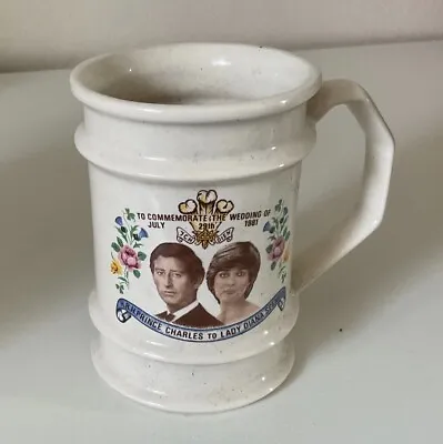 Buy  Holkham  Pottery  Mug Charles & Diana's Wedding  4 Jarrolds Dept Store  Norwich • 6.99£
