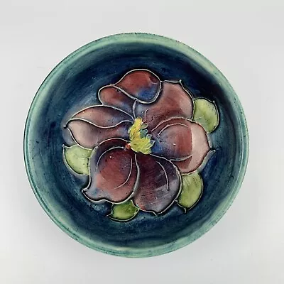 Buy Moorcroft Pottery Vintage Small Blue Anemone Bowl Circa 1950’s • 49.25£