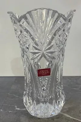Buy Cristal D'Arques Vincennes Cut 24% Lead Crystal Vase France • 13.45£