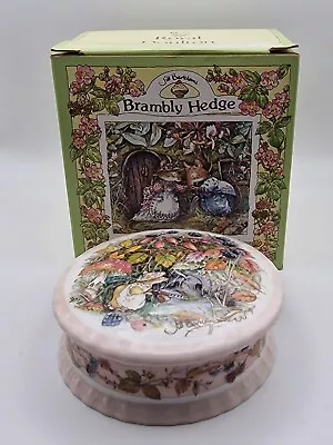 Buy Royal Doulton Brambly Hedge 'Autumn' Ceramic Trinket Box • 17.21£