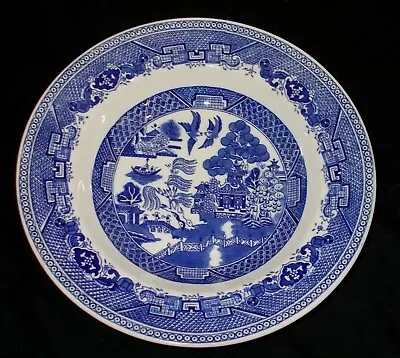 Buy Early Blue & White Willow Soup Bowl Stamped Victoria Porcelain Fenton England  3 • 10£