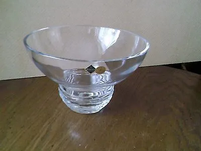 Buy 24% Lead Crystal Cut Glass Bohemia Contemporary Synergy 10inDia X6inH Bowl 2.7kg • 40£