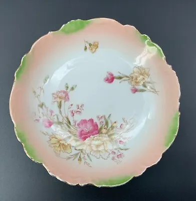 Buy Antique Bavarian China Porcelain Bowl 9.15 D • 17.04£
