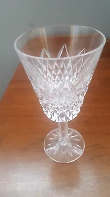 Buy Tyrone Crystal Sperrins Cut White Wine Glass 6 1/4  Perfect (unsigned) • 10£
