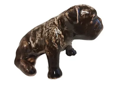 Buy Anita Harris Pottery Model British Bulldog Gold Signed 7cm High • 60£