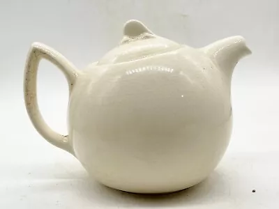 Buy Vintage Wade Ceramic Pottery Teapot Heath White • 9.99£