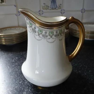 Buy Royal Cauldon England China, White & Gold Milk Jug, Pattern 5838, Display Only • 10£