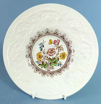 Buy BOOTHS SILICON China Corinthian Wild Rose Side Plate 15.5.cm • 5£