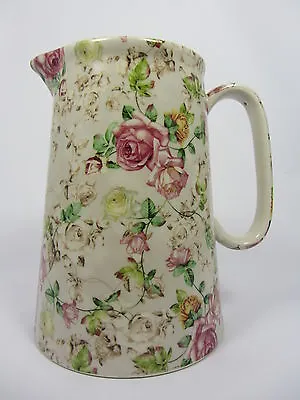 Buy Lord Nelson Ware Chintz Victorian Jug 7  Rose Design • 22.95£