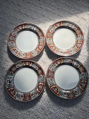 Buy Antique 1867 MINTON England FLORENTINE Pattern Small Plates • 74.65£