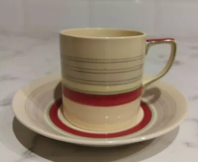 Buy Vintage Art Deco Grays Pottery Susie Cooper Cup And Saucer VGC • 22£