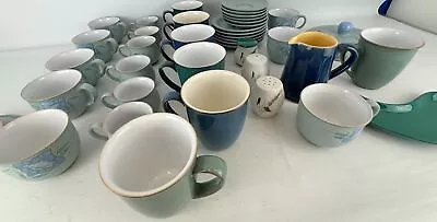 Buy Denby England Tableware Bundle , Tea Set, Coffee Set , Mugs ,Milk Jug, Cruet Set • 69.99£