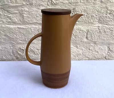Buy Vintage Retro Purbeck Art Pottery Stoneware Toast Pattern Tall Coffee Pot • 15.99£