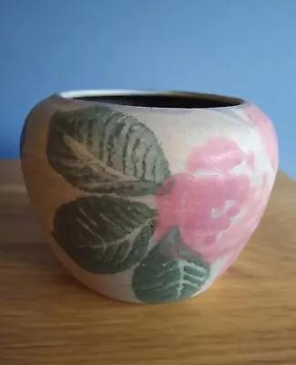 Buy Conwy Pottery Bowl Pot Vase Carol Wynne Morris Flowers Pastel Colours Home Decor • 5.50£