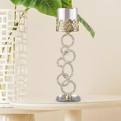 Buy Candle Holders Home Decoration Ornament Decorative Glass Crystal Candlestick • 12.66£