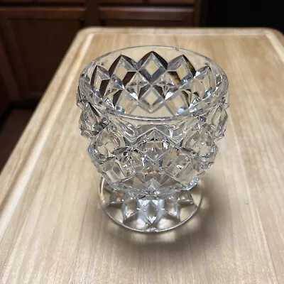 Buy 5” Crystal Glass Candy/ Candle Jar/ 5”x4  • 14.41£