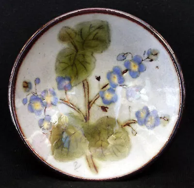 Buy Vintage Chelsea Pottery Floral Pin Dish By Jannick Le Troadec : Speedwell - VGC • 3.99£