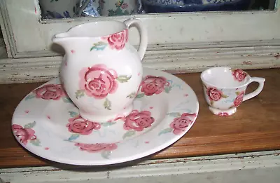 Buy Emma Bridgewater  Rose Tree Decoration Cup 8½  Plate ½ Pt Jug Chip Free Post • 25£
