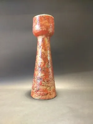 Buy Midcentury Stunning Studio Pottery Stoneware Vase  27cms Tall (fantoni Style) • 29£