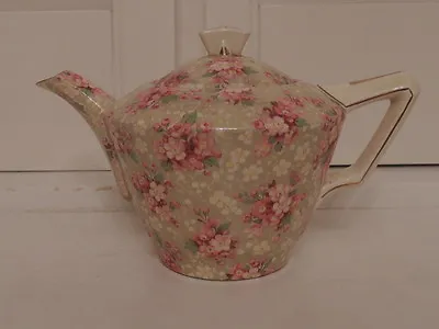 Buy Vintage Crown Ducal Ware Chintz Priscilla 2 Cup Teapot 1940's Rare! • 309.79£