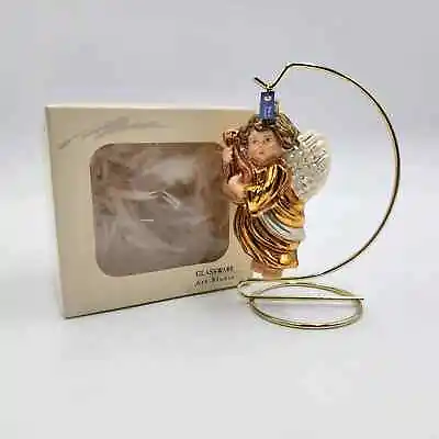 Buy Glassware Art Studio Angel With Instrument Christmas Ornament • 28.35£