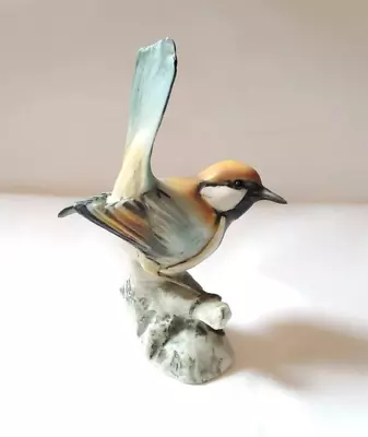 Buy Vintage Made In Italy Goebel Pottery Hand Painted Bird Figurine • 20£