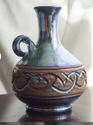Buy Mejias Polonio Spanish Studio Pottery Vase, Hand Made Stoneware Vase • 3£