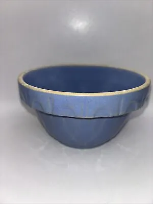 Buy Watt Pottery Loop Pattern Blue Oven Ware Mixing Bowl 5 Inch Made In USA • 21.19£
