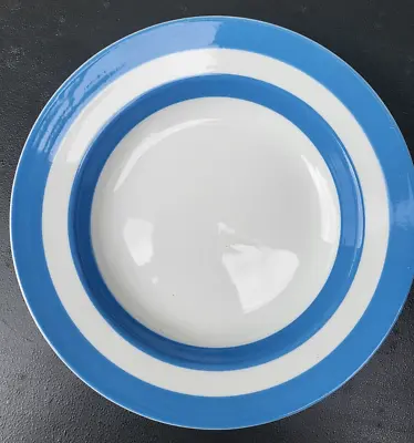 Buy 4 T.G. Green Gresley Cornishware Blue White Rimmed Soup Bowls • 89.15£