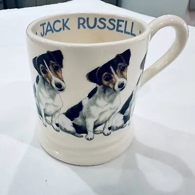 Buy EMMA BRIDGEWATER 1/2 PT MUG-RARE ~JACK RUSSELL TERRIER~Sadly Discontinued Cup • 40£