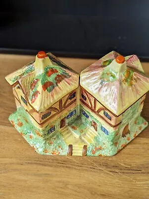 Buy Antique Price Kensington Burslem Cottage Ware Twin Preserve Pots • 20£
