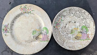 Buy Vintage BCM Nelson Ware 2 Plates Lavender Lady • 0.99£
