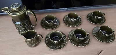 Buy Lord Nelson Pottery Coffee/Tea Set Celtic Green Pattern Never Been Used • 16.99£