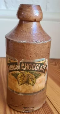 Buy Vintage Aerated Chocolate (Doulton Lambeth) Stoneware Bottle • 2.50£