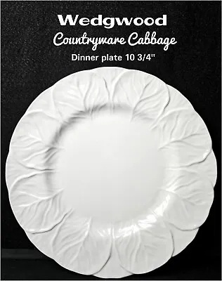 Buy Wedgwood Countryware Cabbage Dinner Plate 10 3/4  • 141.75£