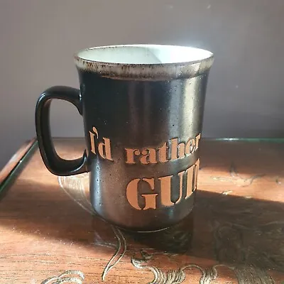 Buy Vintage Dunoon Mug - Stoneware - I'd Rather Be Drinking Guinness • 18£