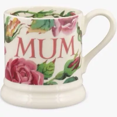 Buy Emma Bridgewater Pottery - Roses All My Life  Mum 1/2 Pint Mug - New - Flowers • 23.95£