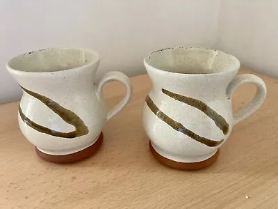 Buy Ox Mountain Pottery Mugs  Two Irish Hand Made  Ceramic Sligo • 12.84£