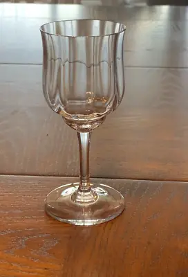 Buy Vintage Baccarat  Capri  Optic Crystal Claret Wine Glass • 24£