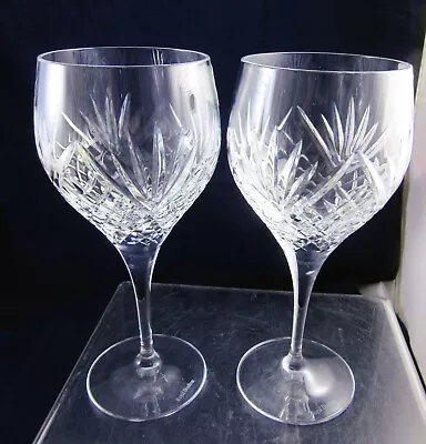 Buy Royal Doulton Crystal “STRATFORD” Wine Glasses (2 Boxed)- 17cms (6-3/4″) Tall • 19.99£