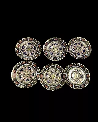 Buy Six Royal Crown Derby Coffee  Saucers Only, Pattern No. 9310, • 100£