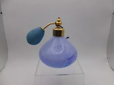Buy Caithness Glass New With Tags Perfume Bottle Atomiser  Spray Purple White Flecks • 18£