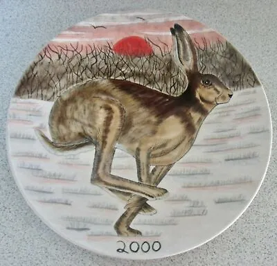 Buy Cobridge Year Plate ~ 2000 ~ Hare ~ Limited Edition No. 92/200 • 65£