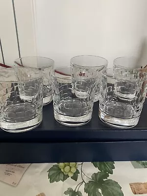 Buy Set Of 6 Edinburgh Crystal Skibo Whisky Glasses Signed • 29.99£